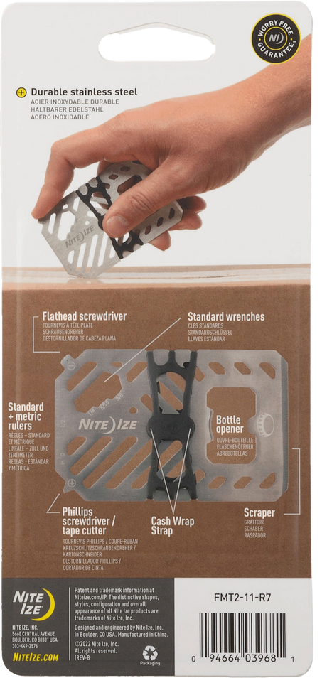 Nite Ize Financial Tool Multi Tool Wallet