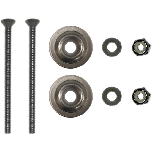 Trailhead Canoe Yoke/Thwart Bolt Kit 2.5-Inch Stainless Steel Large Flange Washer 2-Pack