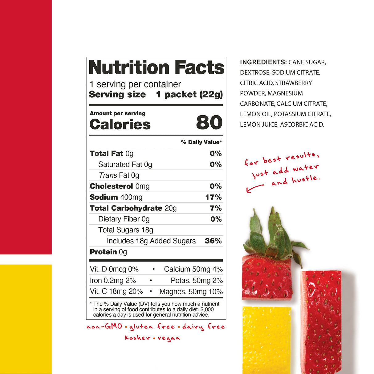 Strawberry Lemonade Nutrition