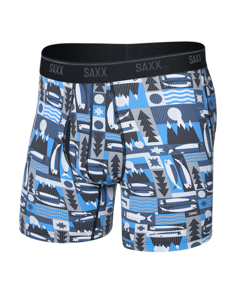 Saxx Quest Quick Dry Mesh Boxer Brief (Past Season)