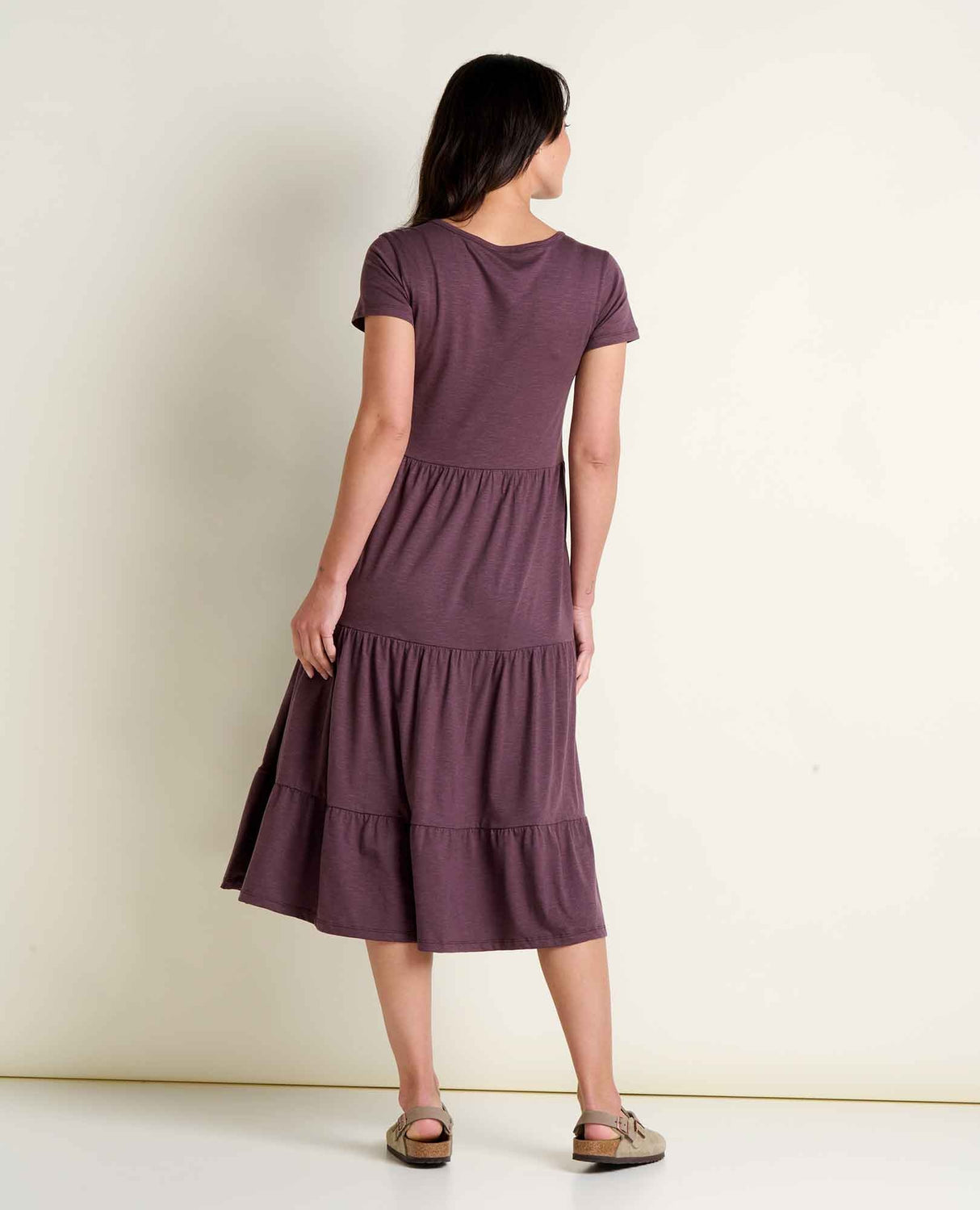 Toad & Co Marley Tiered Midi Dress Women's
