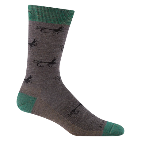 Darn Tough McFly No-Cushion Lightweight Lifestyle Crew Sock Men's 1671