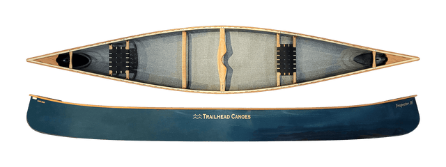 Trailhead Canoes Prospector 16 Carbon Kevlar / Wood Trim