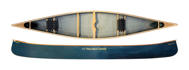 Trailhead Canoes Prospector 15 Carbon Kevlar  /  Wood Trim