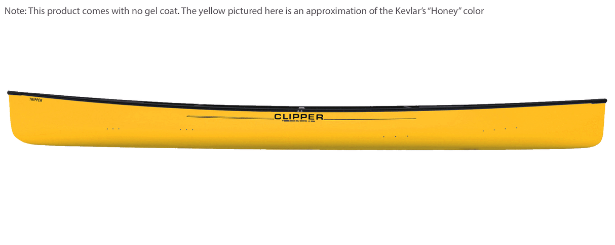 Clipper Canoe Tripper 17 Ultralight Kevlar Black Trim