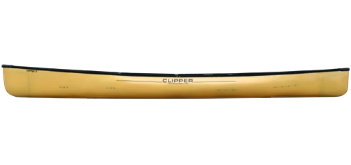 Clipper Canoe Tripper-S 16'6" Ultralight Kevlar Garnitures Noires Transparentes