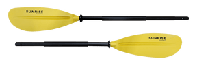 Sunrise Kayaks Aluminum 2pc Kayak Paddle Fiberglass Nylon Blade, 220cm