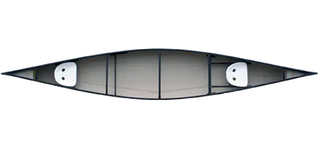 Clipper Canoe Jensen 17 Ultralight Kevlar Black Trim