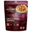 AlpineAire Vanilla Peach Crumble - One Serving