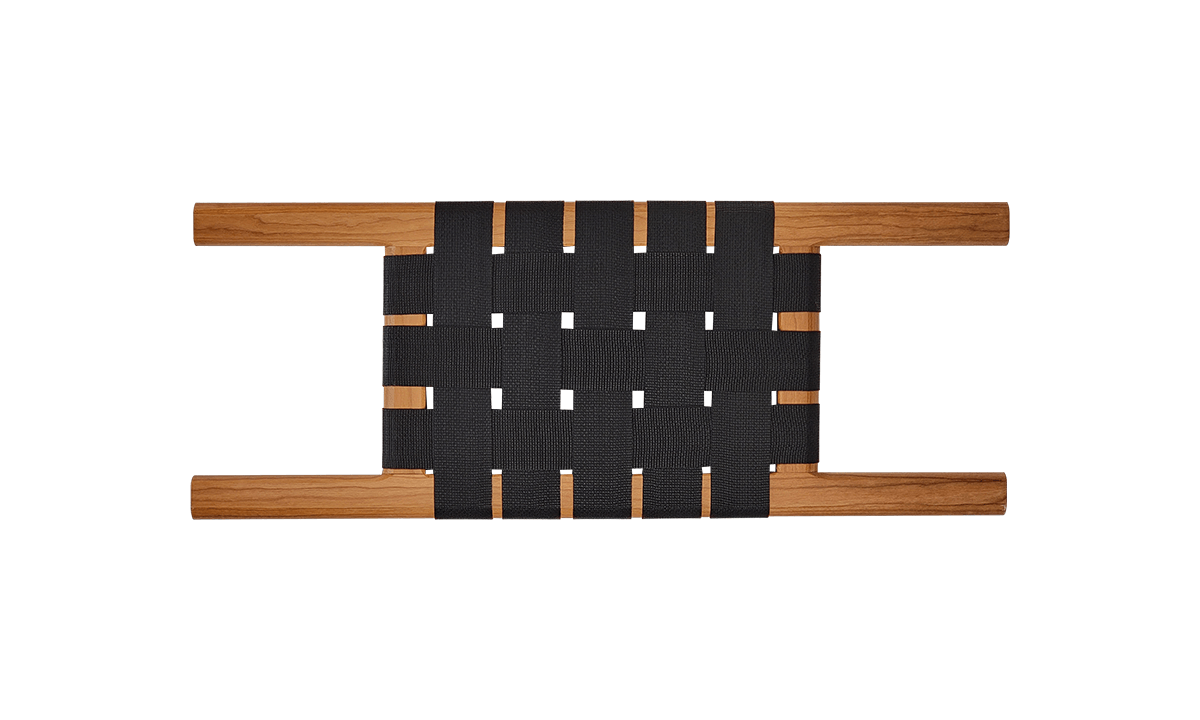 Trailhead Cherry Web Canoe Seat Stern (varnished)