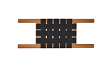 Trailhead Cherry Web Canoe Seat Stern (varnished)
