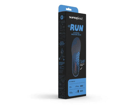 Superfeet Run Cushion Medium Arch Insoles
