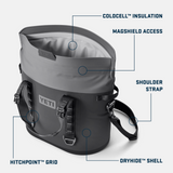 Yeti Hopper M30 2.0 Soft Cooler Wetlands Camo