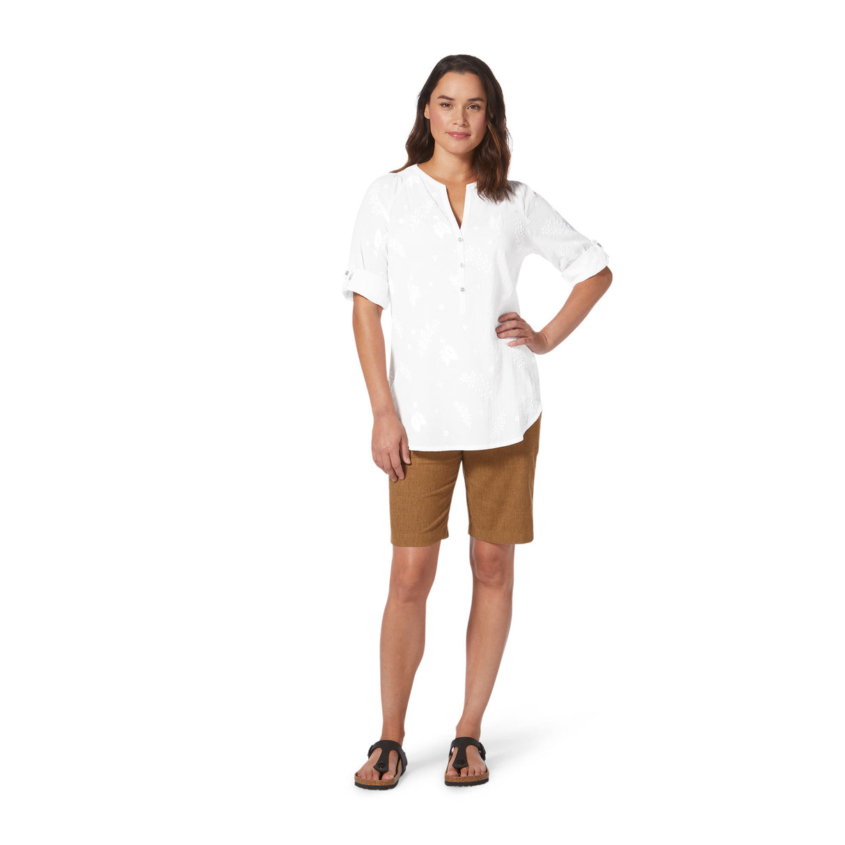 Royal Robbins Oasis Tunic II 3/4 Sleeve Top Women's