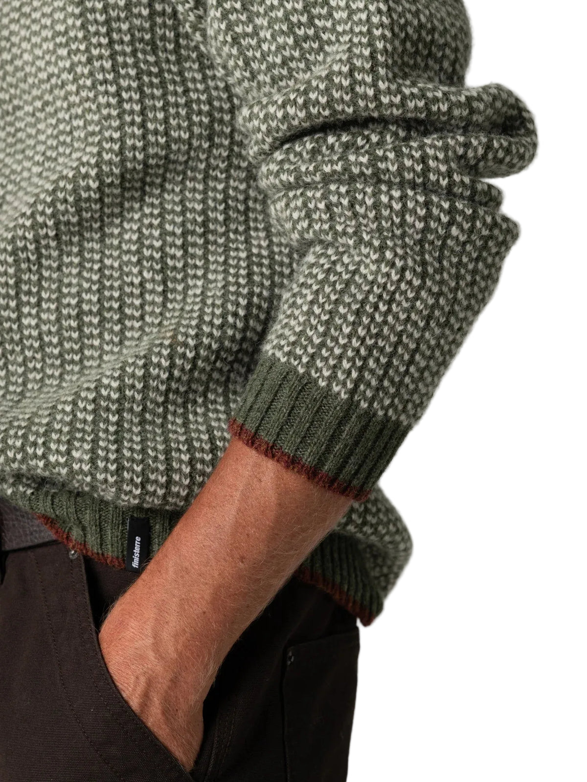 Finisterre Selfost Nordic Crew Sweater Men's