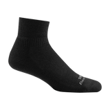 Darn Tough Run No-Cushion Ultra-Lightweight Running 1/4-Height Sock Men's 1034