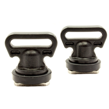 YakAttack Vertical Tie Downs, Track Mount, 2 pack