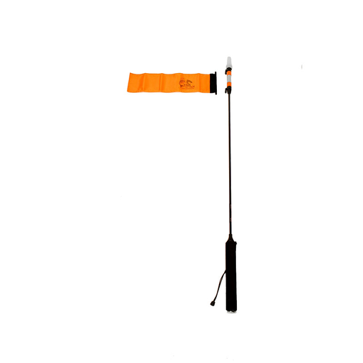 YakAttack VISIpole II Light Mast with Flag, MightyMount / GearTrac Ready