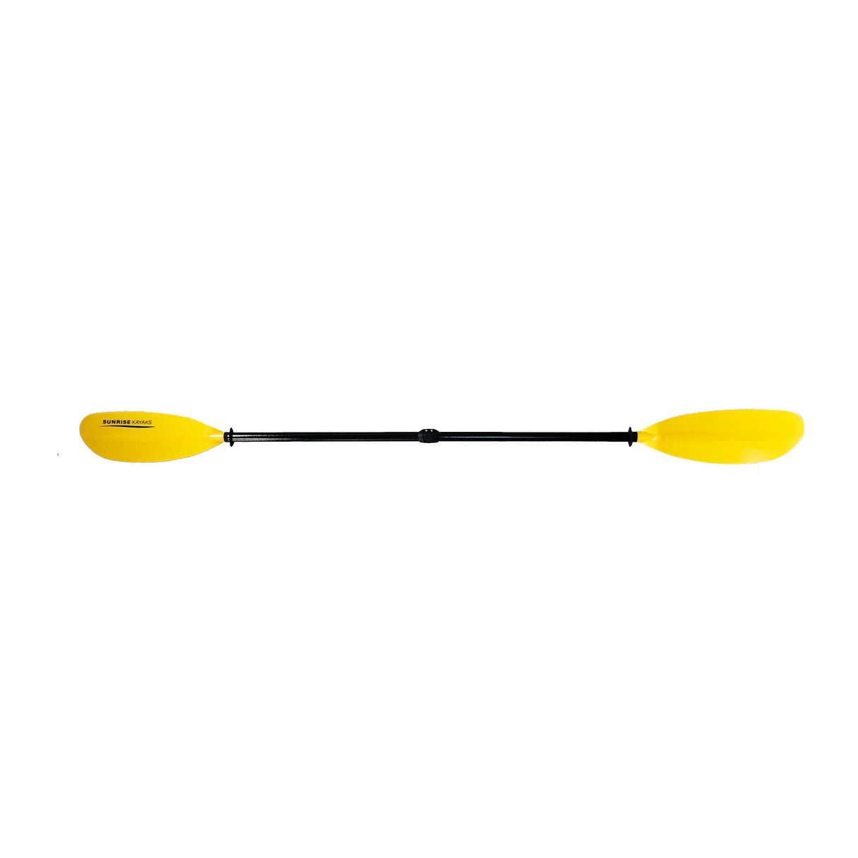 Sunrise Kayaks Fiberglass 2pc Adjustable Kayak Paddle Nylon Blade, 220-230cm
