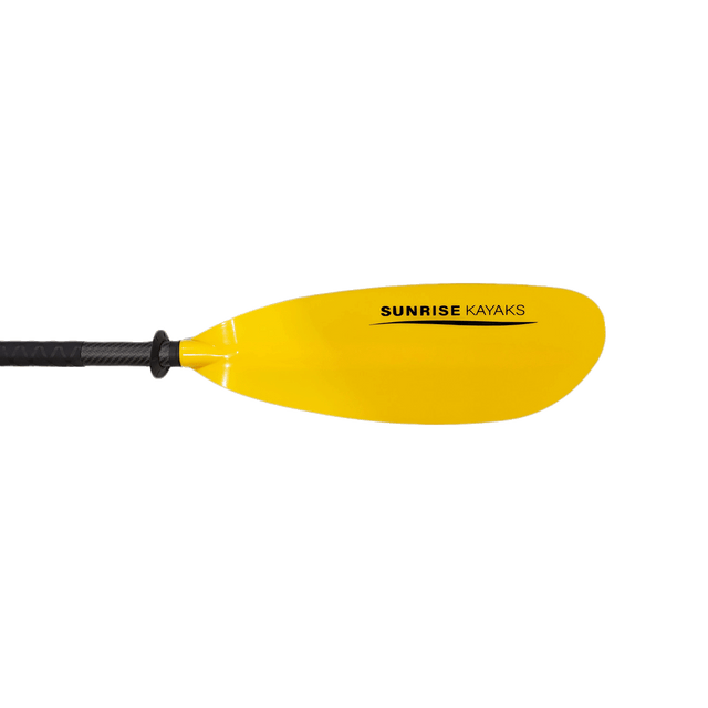 Sunrise Kayaks Carbon 2pc Adjustable Kayak Paddle Nylon Blade, 220-230cm