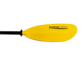 DEMO - Sunrise Kayaks Fiberglass 2pc Adjustable Kayak Paddle Nylon Blade, 220-230cm